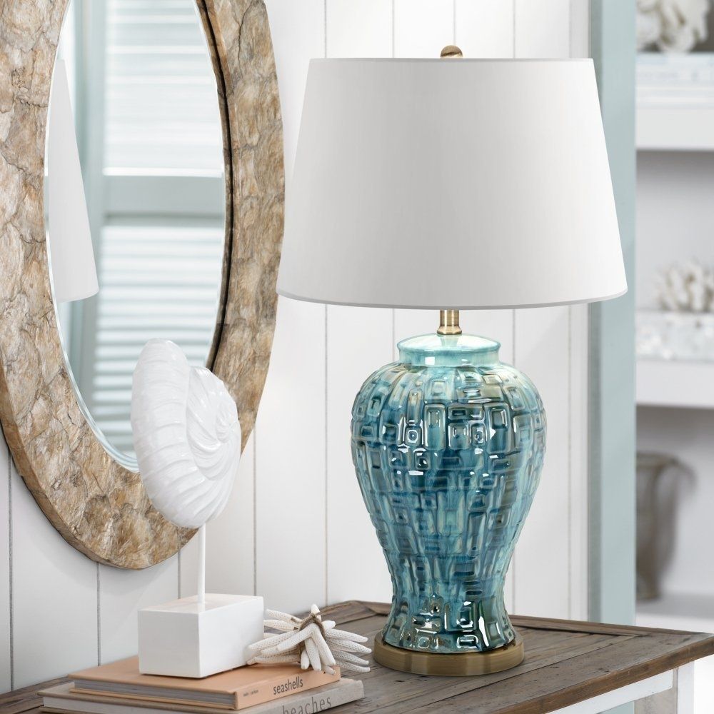 Lamp : White Ceramic Table Lamps For Living Room Made In Usa Ebay Inside Blue Living Room Table Lamps (Photo 9 of 15)