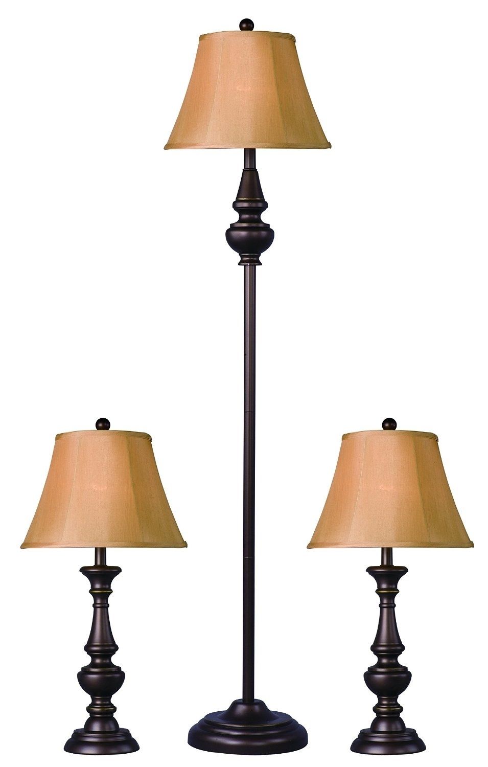Living Room Lamp Set Antique Bronze Table Lamp Set With Hand Crafted Inside Living Room Table Lamps Sets (Photo 13 of 15)