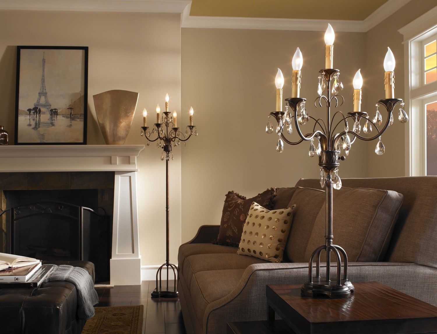 living room table lamps at wayfair