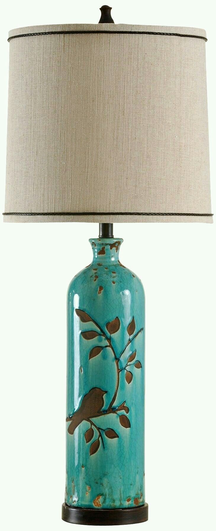 Pinguzin Oz On Iki | Pinterest | Pottery Ideas, Pottery And Regarding Ceramic Living Room Table Lamps (View 8 of 15)