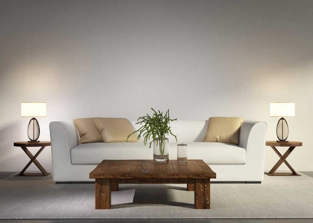 simple living room lamp sets