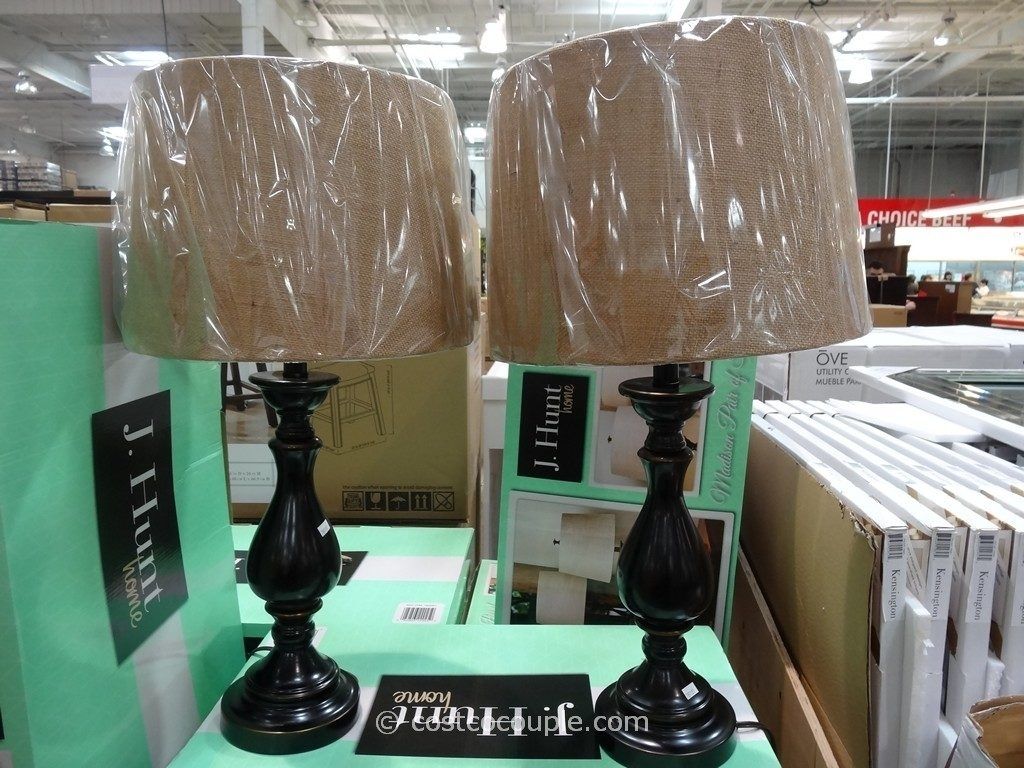 Table Lamps: J Hunt Madison Table Lamp Set Throughout Costco Table For Costco Living Room Table Lamps (View 3 of 15)