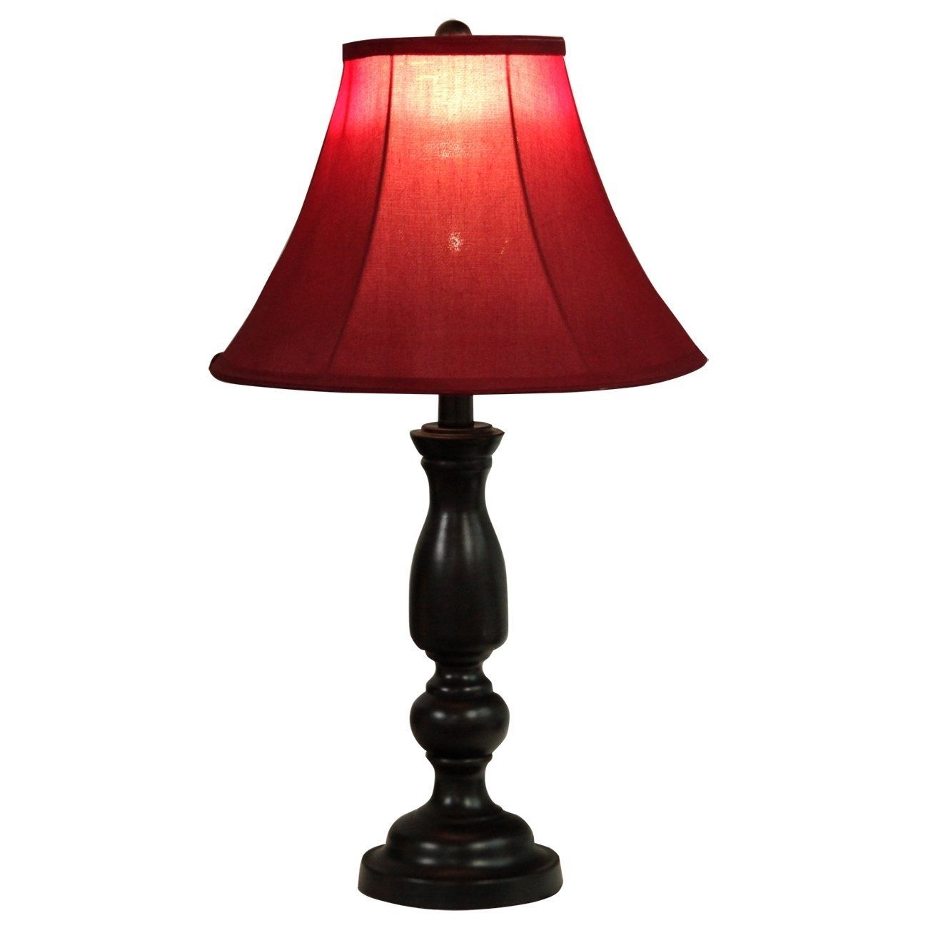 Vintage Red Table Lamp For Living Room Traditional Table Lamp With Throughout Red Living Room Table Lamps (Photo 14 of 15)