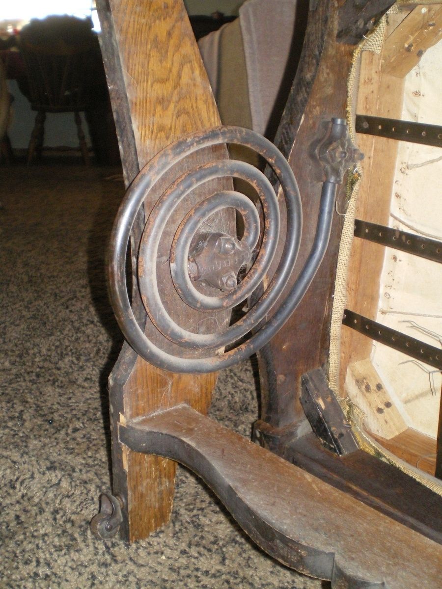 A.h. Schram Coil Spring Rocker, 1897 | Collectors Weekly For Rocking Chairs With Springs (Photo 7 of 15)