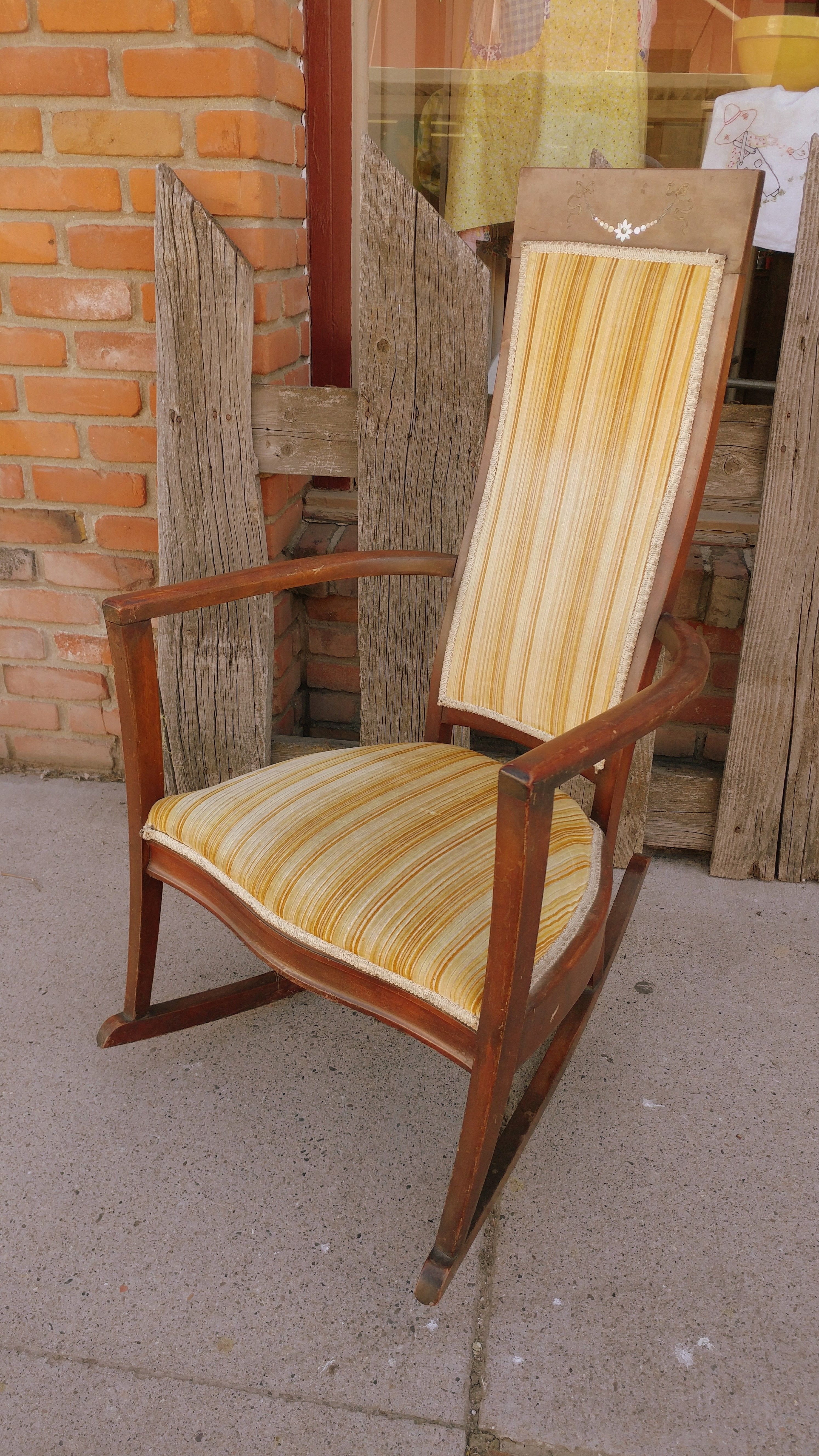 Antique Rocking Chair | Casey Girl Designs With Regard To Antique Rocking Chairs (View 15 of 15)