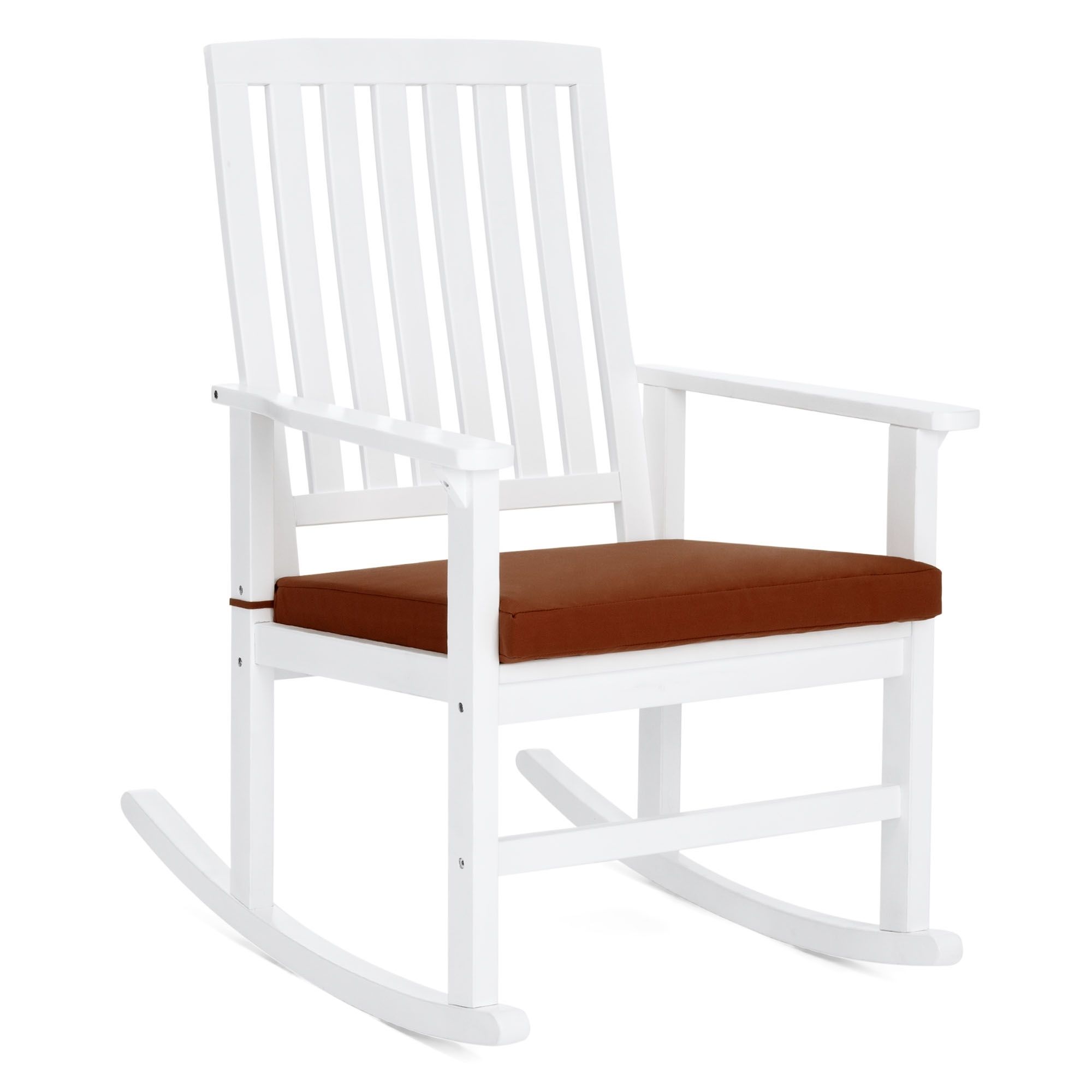 Bestchoiceproducts: Best Choice Products Indoor Outdoor Home Wooden Within Red Patio Rocking Chairs (Photo 15 of 15)