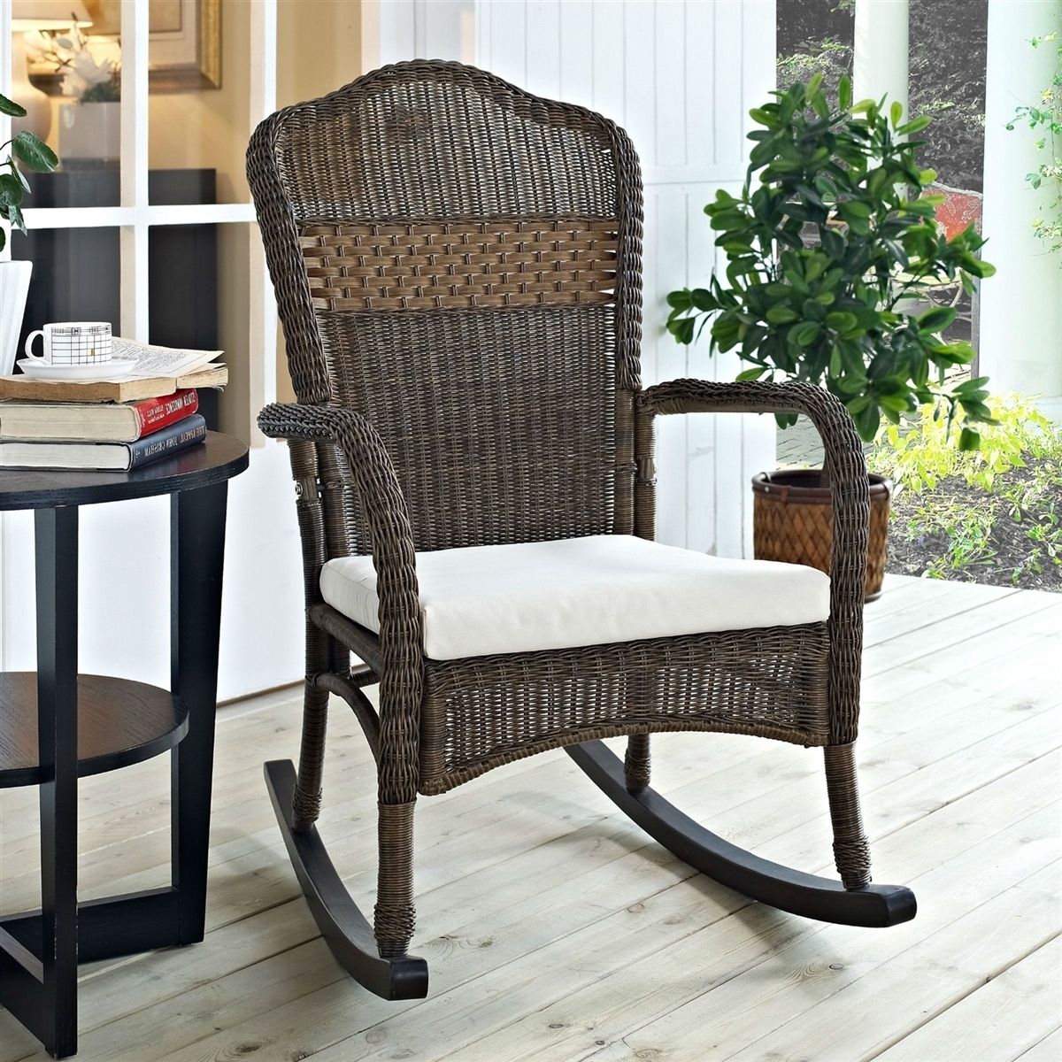 Chair | Outdoor Rattan Rockers Resin Rockers Sale Indoor Wicker For Rattan Outdoor Rocking Chairs (View 12 of 15)