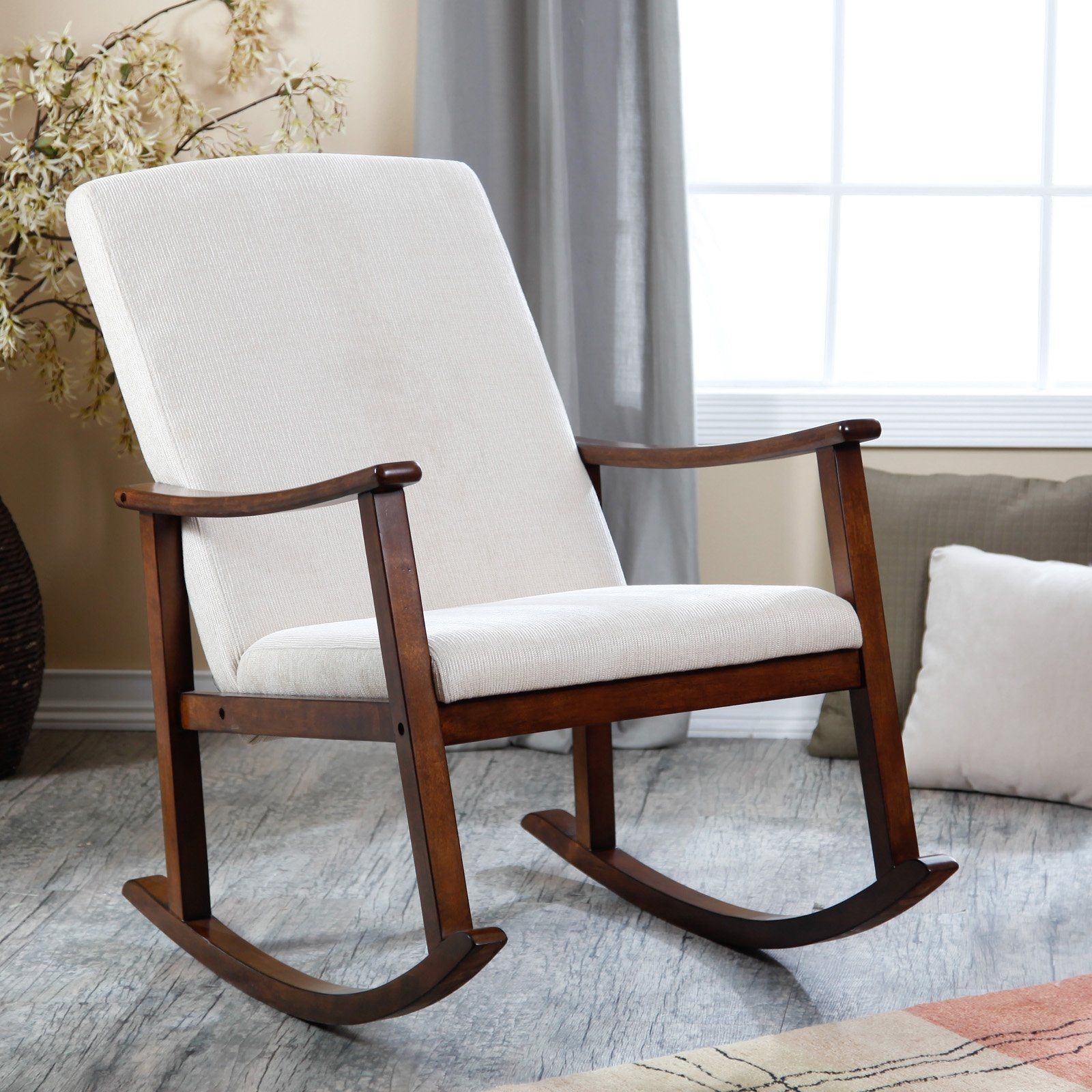 Have To Have It. Belham Living Holden Modern Rocking Chair Intended For Rocking Chairs For Living Room (Photo 10 of 15)