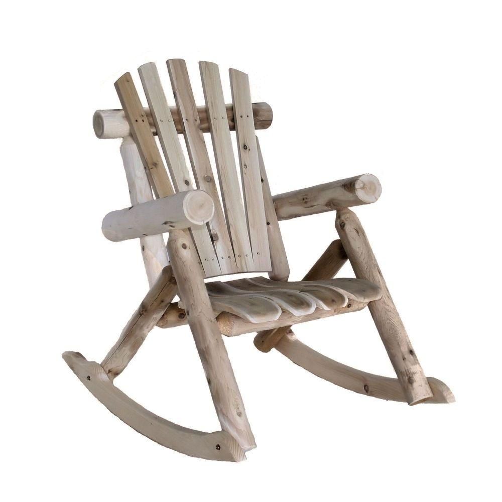 Lakeland Mills Patio Rocking Chair Cf1125 – The Home Depot Within Patio Wooden Rocking Chairs (View 7 of 15)