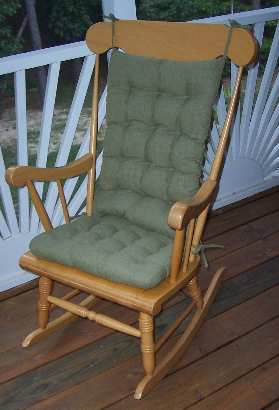Outdoor Rocking Chair Cushions Model : Beautiful Outdoor Rocking Within Patio Rocking Chairs With Cushions (View 15 of 15)