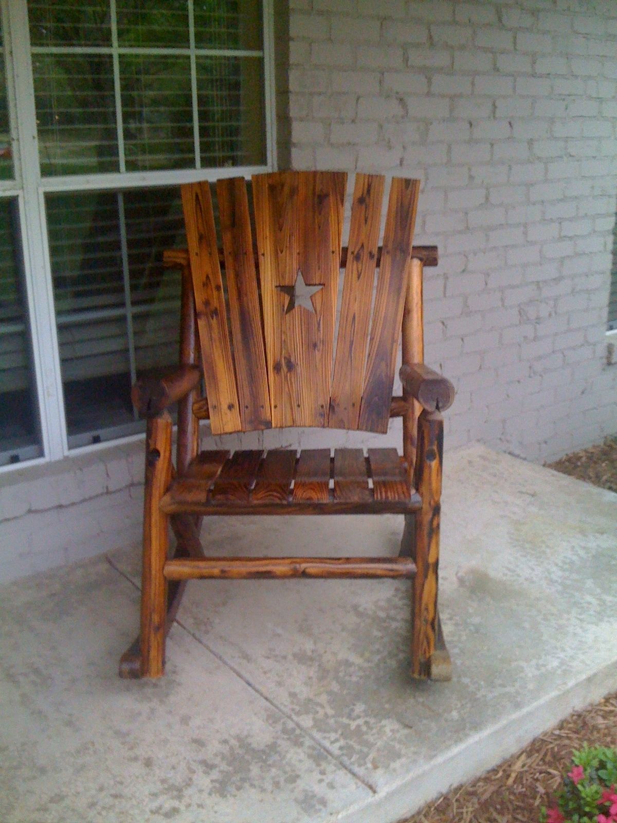 Pleasure Outdoor Wooden Rocking Chairs | Fibi Ltd Home Ideas For Wooden Patio Rocking Chairs (View 14 of 15)