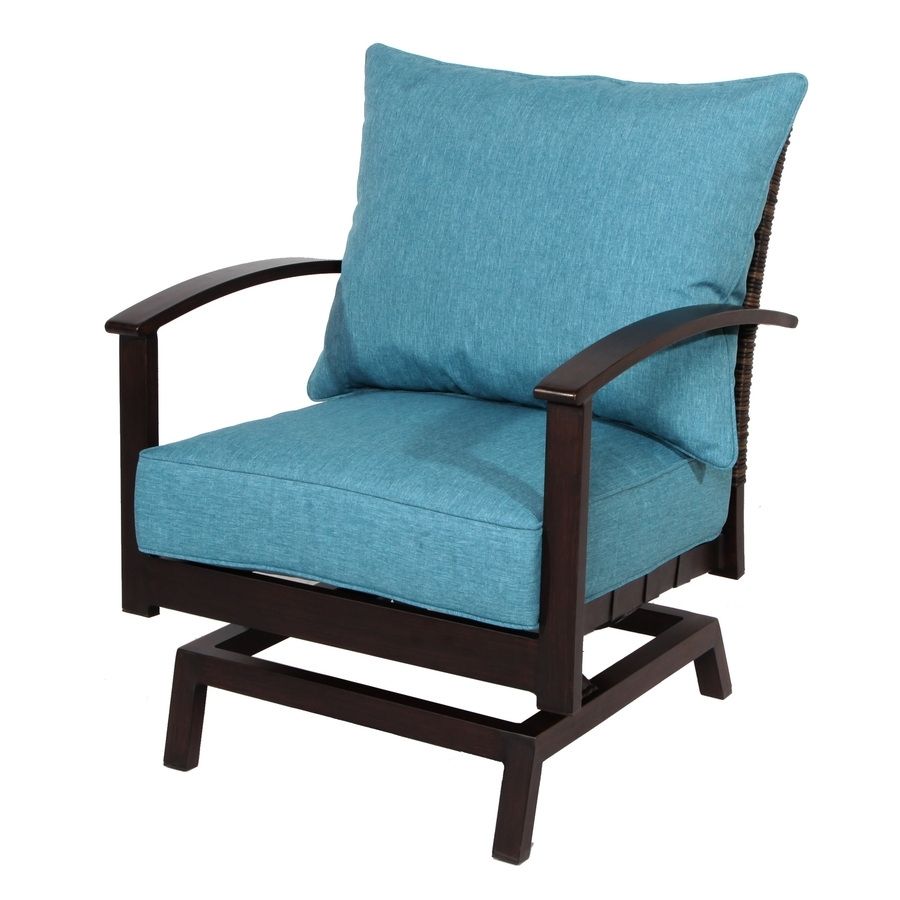 Shop Patio Chairs At Lowes With Patio Rocking Chairs With Covers (Photo 14 of 15)