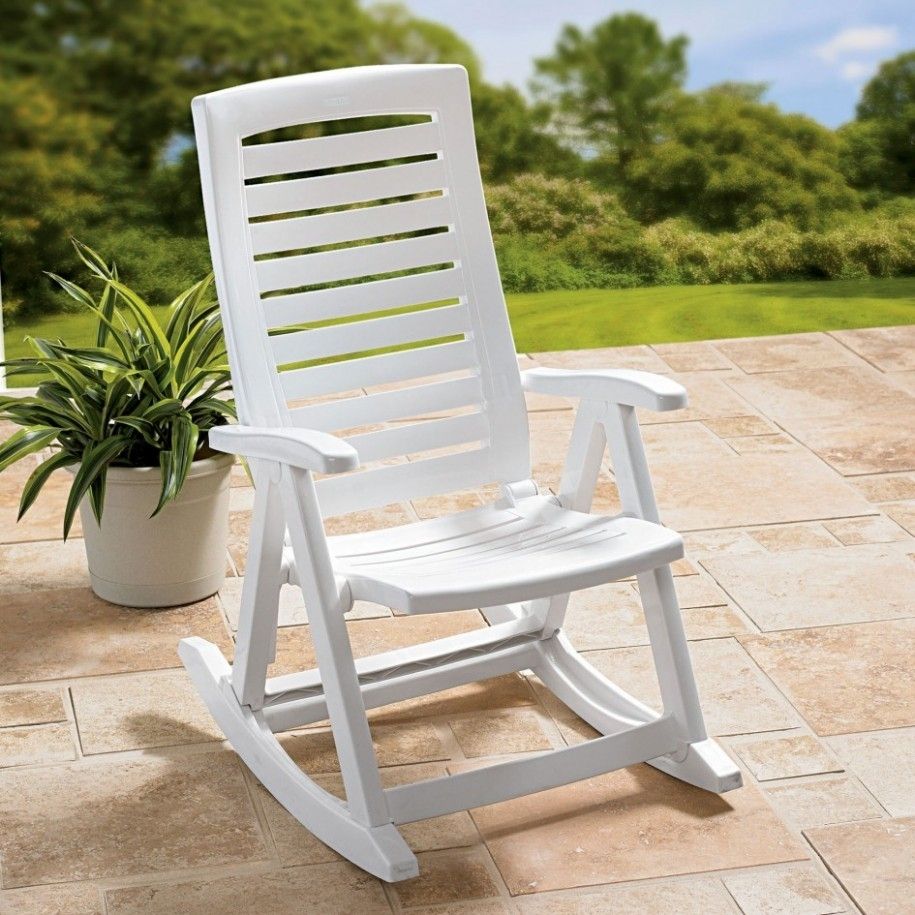 Small Porch Rocking Chairs — Wilson Home Ideas : Ideas For Painting With Regard To White Resin Patio Rocking Chairs (View 7 of 15)