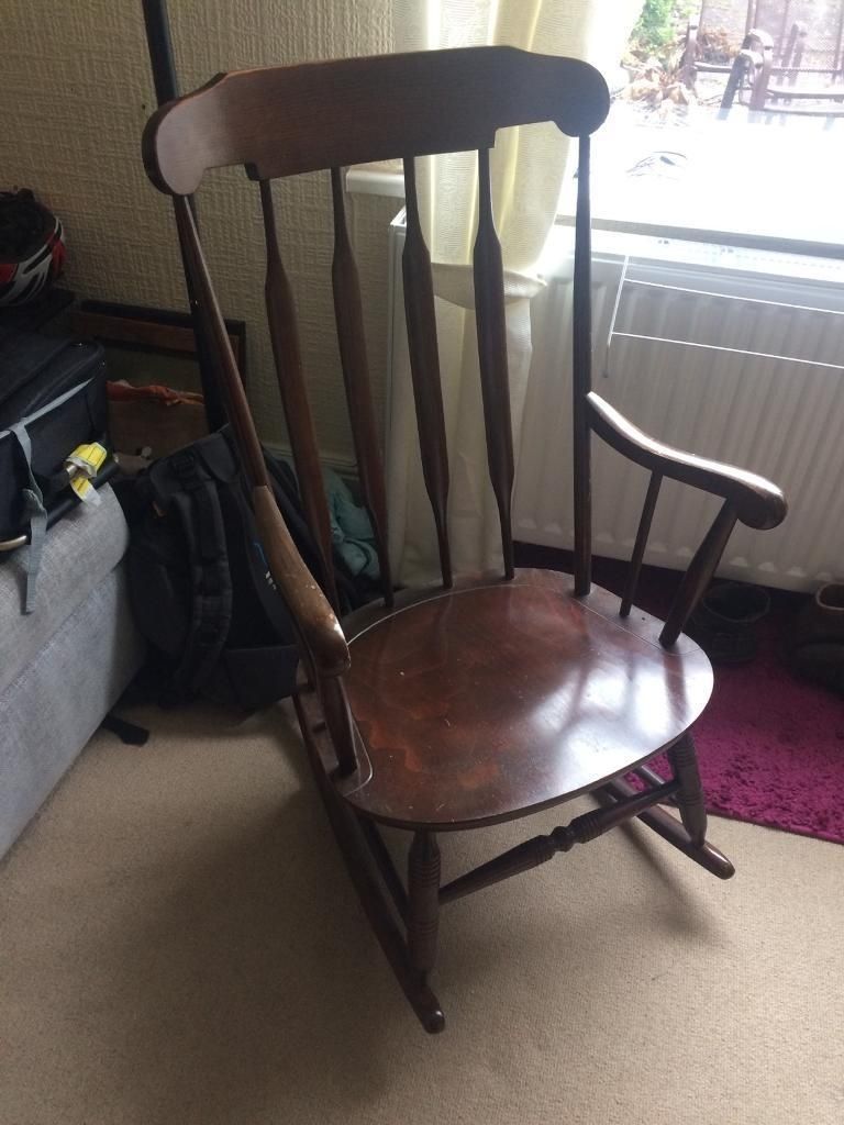 Solid Wooden Rocking Chair John Lewis | In Ryton, Tyne And Wear Intended For Rocking Chairs At Gumtree (Photo 11 of 15)
