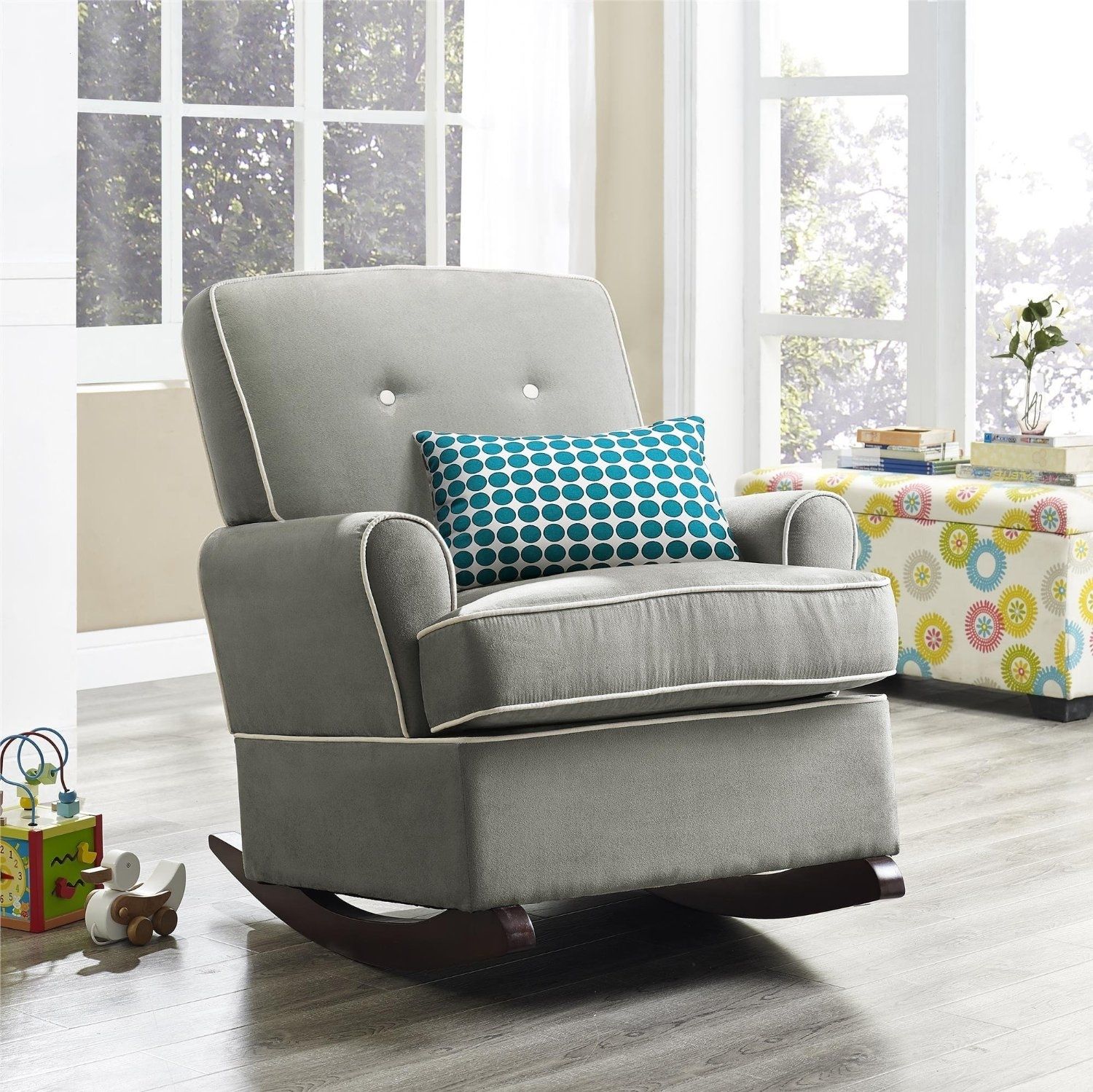 The Best Upholstered Rocking Chair 2018 | Best Rocking Chairs Throughout Upholstered Rocking Chairs (Photo 10 of 15)