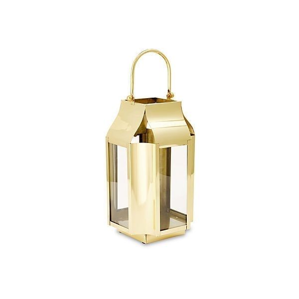 15" Lantern Gold Outdoor Lanterns Found On Polyvore Featuring Home Regarding Gold Outdoor Lanterns (Photo 4 of 15)