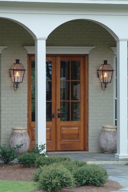 205 Best Exterior Images On Pinterest | Decks, Facades And Gardening With Regard To Outdoor Lanterns For Front Door (Photo 11 of 15)