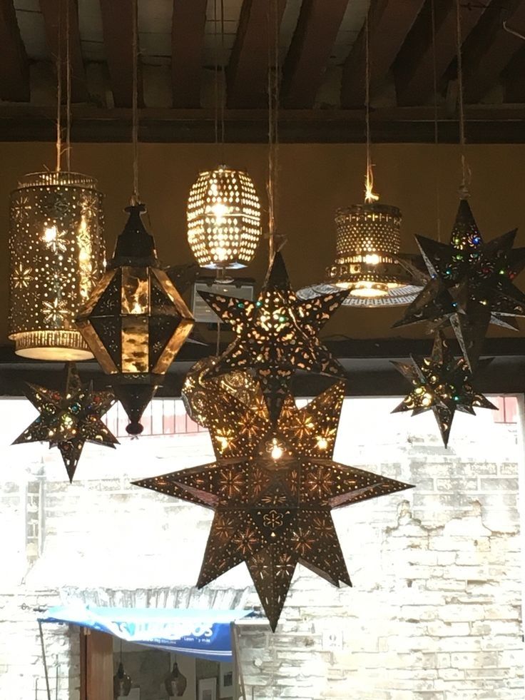 22 Best Mexican Tin Star Lights Images On Pinterest For Brilliant Intended For Outdoor Mexican Lanterns (View 9 of 15)