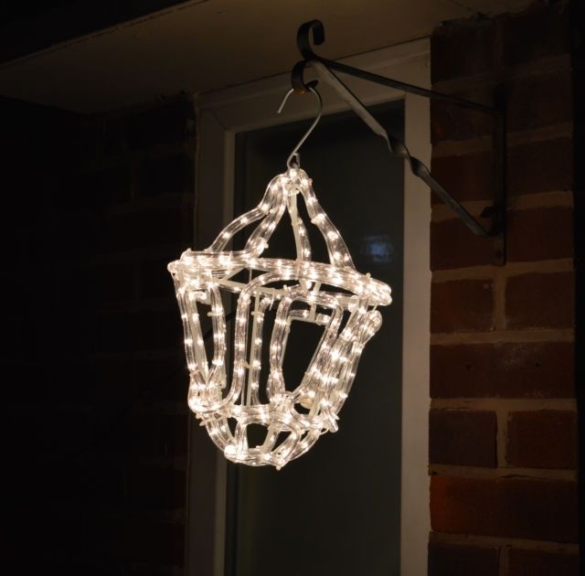 33cm Premier Outdoor Led Lantern Rope Light Christmas Decoration In With Outdoor Christmas Rope Lanterns (View 3 of 15)