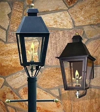 Amazing Outdoor Gas Lanterns In Regarding Lamp Ideas Wall Lamps Regarding Outdoor Gas Lanterns (View 11 of 15)