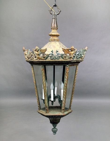 Antique Outdoor Lanterns – The Uk's Premier Antiques Portal – Online Regarding Antique Outdoor Lanterns (Photo 4 of 15)