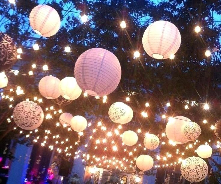 Beautiful Decoration Japanese String Lights Outdoor Lantern Best Throughout Outdoor Oriental Lanterns (Photo 11 of 15)