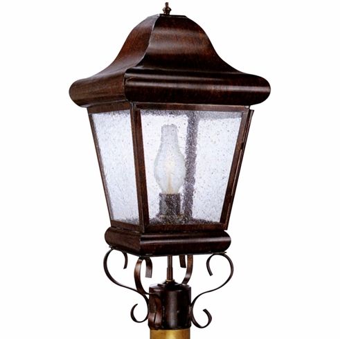 Belmont Post Light Handmade Outdoor Electric Copper Lantern Intended For Copper Outdoor Electric Lanterns (Photo 8 of 15)