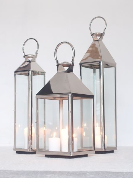 Big Stainless Steel Lanterns | Furniture/家具·柜类 | Pinterest | Big In Outdoor Big Lanterns (Photo 4 of 15)