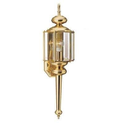 Brass & Gold – Outdoor Wall Mounted Lighting – Outdoor Lighting With Regard To Gold Outdoor Lanterns (View 12 of 15)