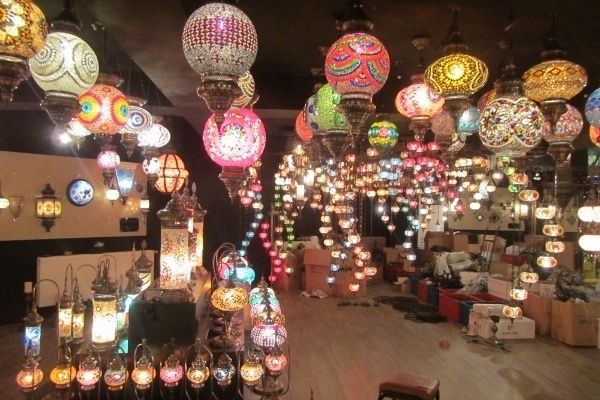 Building A Travel Home: Hanging Our Turkish Lamp Inside Outdoor Turkish Lanterns (Photo 11 of 15)