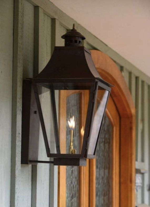 Copper Lantern Pendant Lighting Copper Light Fixture Rustic | Etsy In Etsy Outdoor Lanterns (Photo 15 of 15)