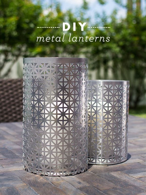 Diy Outdoor Metal Lantern | Let The Magic Begin | Pinterest | Metals Regarding Outdoor Bronze Lanterns (Photo 14 of 15)