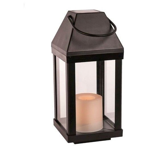 • Contemporary Metal And Glass Construction<br>• Weather Inside Outdoor Weather Resistant Lanterns (Photo 12 of 15)