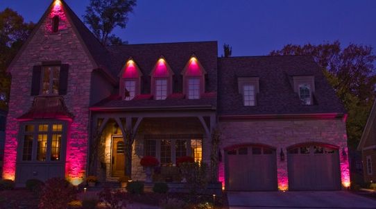 Exterior Christmas Lights Ideas. Xmas Lights Outdoor Decorations Intended For Outdoor Halloween Lanterns (Photo 14 of 15)
