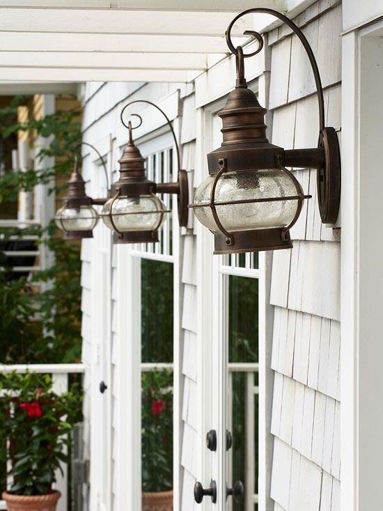 Exterior Lighting {charming Outdoor Lanterns} – The Inspired Room Intended For Outdoor House Lanterns (View 4 of 15)