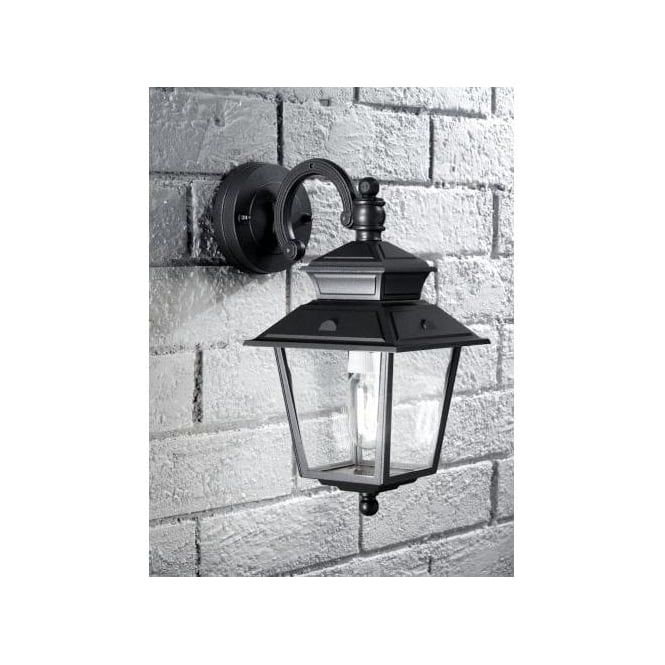 Franklite Giardino Single Light Outdoor Downward Wall Lantern In A With Regard To Outdoor Grey Lanterns (Photo 14 of 15)
