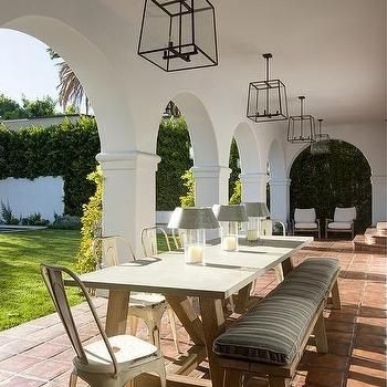 Glass And Iron Outdoor Lanterns Design Ideas Pertaining To Outdoor Lanterns For Tables (View 3 of 15)
