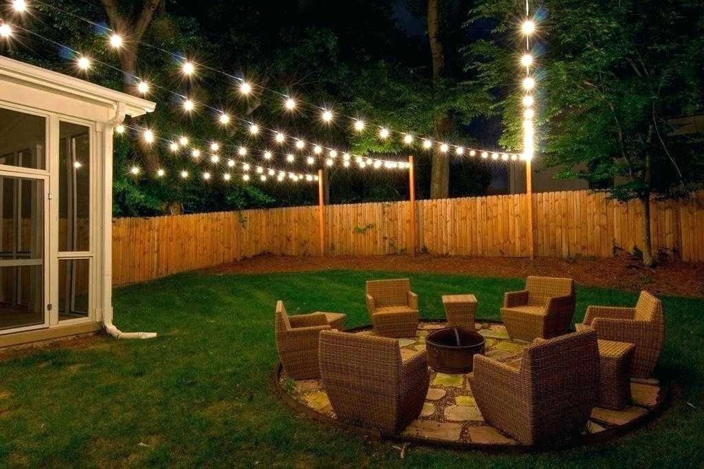 Interior. Backyard String Lights: Backyard String Lights Outdoor Intended For Outdoor String Lanterns (Photo 4 of 15)