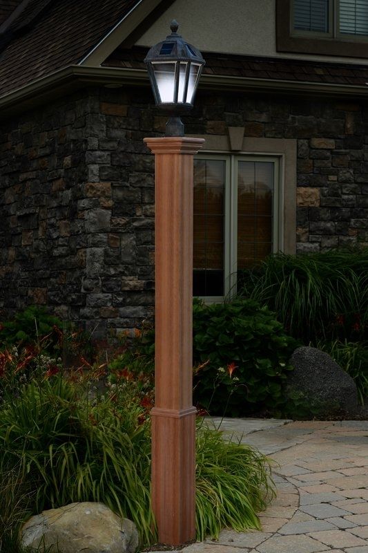 Lamp Post Lights You'll Love | Wayfair Throughout Outdoor Post Lanterns (Photo 9 of 15)