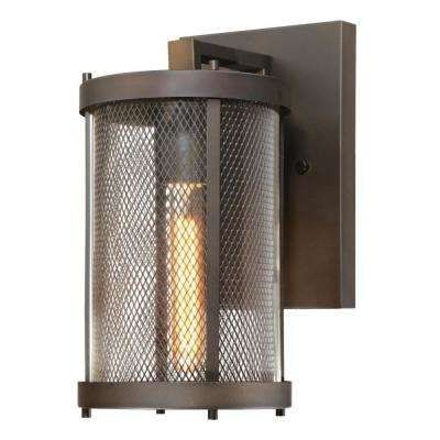 Led – Industrial – Bronze – Outdoor Wall Mounted Lighting – Outdoor Regarding Outdoor Oil Lanterns For Patio (Photo 3 of 15)