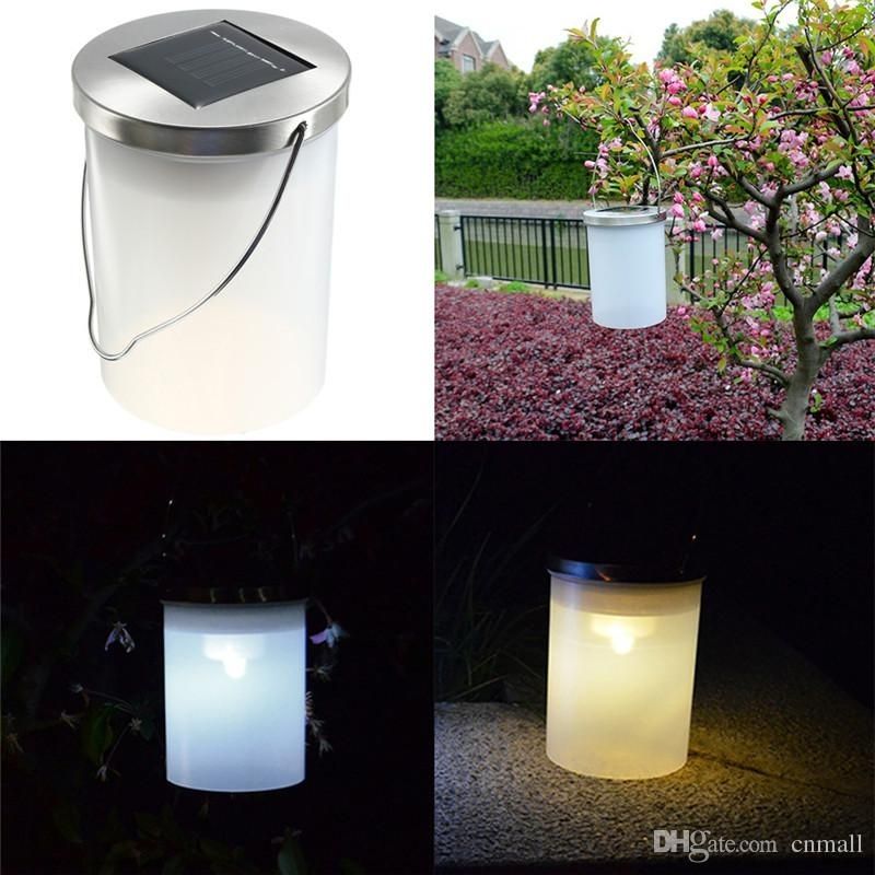 Led Sloar Lamps Solar Power Hanging Cylinder Lanterns Outdoor Solar Throughout Outdoor Hanging Japanese Lanterns (View 14 of 15)