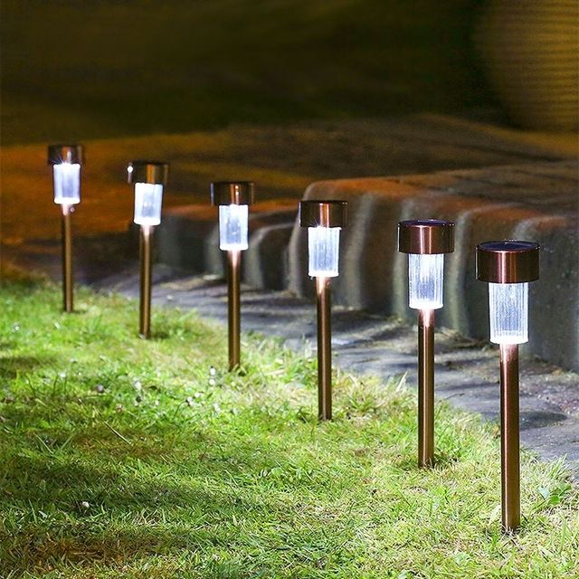 Led Solar Garden Light Outdoor Lawn Lamp Sensor Waterproof Street In Outdoor Lawn Lanterns (View 3 of 15)