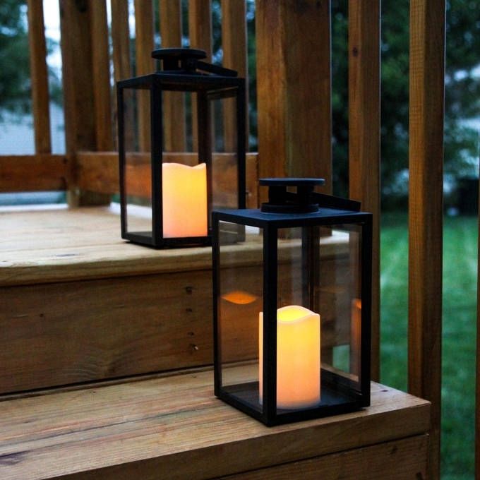 Lights | Decor | Flameless Candles | Battery Operated Lanterns For Resin Outdoor Lanterns (Photo 11 of 15)