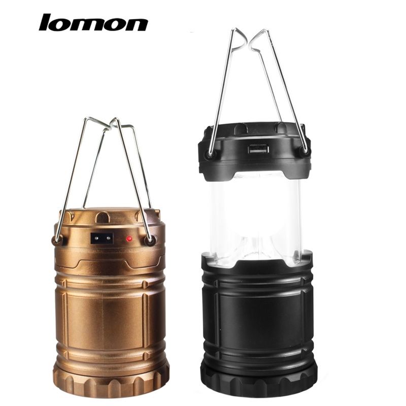 Lomom Camping Light Outdoor Rechargeable Led Flashlight Usb Solar With Outdoor Rechargeable Lanterns (Photo 3 of 15)