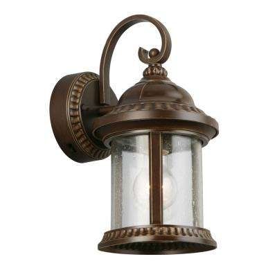 Motion Sensing – Outdoor Lanterns & Sconces – Outdoor Wall Mounted In Home Depot Outdoor Lanterns (Photo 1 of 15)