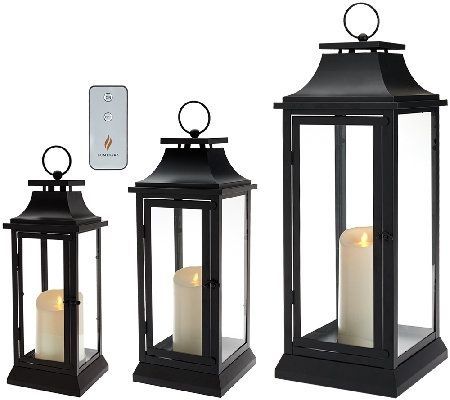 Outdoor Flameless Candles With Remote Surprising Luminara 25 With Regard To Outdoor Lanterns With Flameless Candles (Photo 3 of 15)