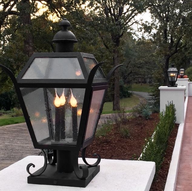 Outdoor Lighting Fixtures — Laura Lee Designs For Outdoor Iron Lanterns (View 14 of 15)