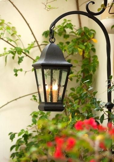 Outdoor Lighting Fixtures — Laura Lee Designs Inside Outdoor Iron Lanterns (View 7 of 15)