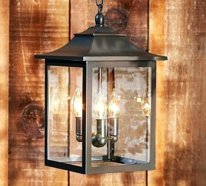 Outdoor Table Lanterns New Lantern Pendant Light Fixture Outdoor Pertaining To Outdoor Lanterns For Tables (Photo 11 of 15)