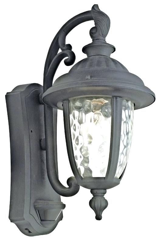 Outdoor Wall Light Sensor Solar Exterior Wall Lights Outdoor Within Outdoor Motion Lanterns (View 7 of 15)